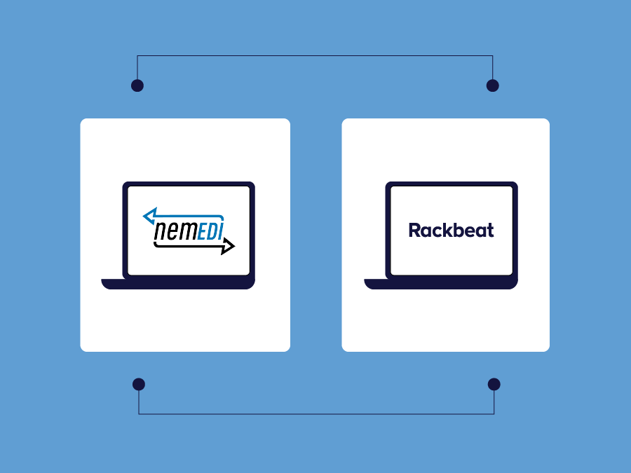 Send og modtag EDI-dokumenter direkte i Rackbeat med nemEDI